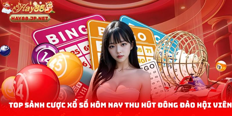 Top sảnh cược xổ số hôm nay thu hút đông đảo hội viên